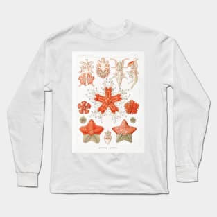 Asteridea - Ernst Haeckel Long Sleeve T-Shirt